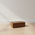Decorative Hand-Carved Wooden Box