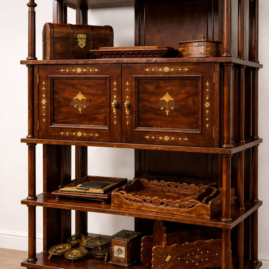 Imperial Inlay Display Cabinet