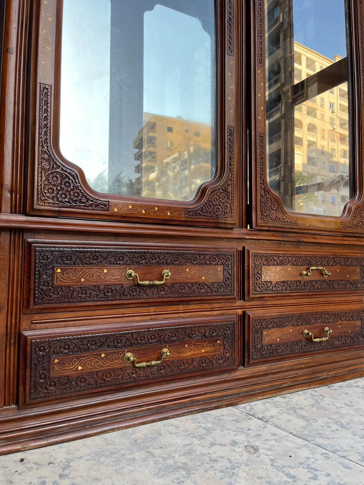 Indian shisham wood cabinet