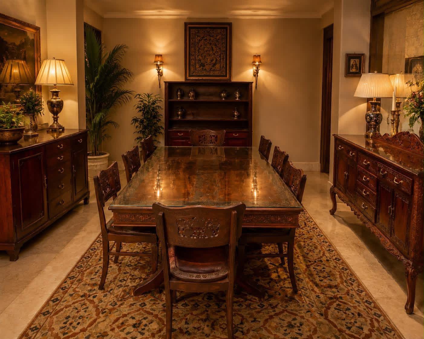 Indian dining set