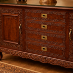 Royal Hand-Carved Sideboard Buffet