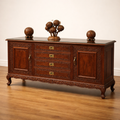 Royal Hand-Carved Sideboard Buffet