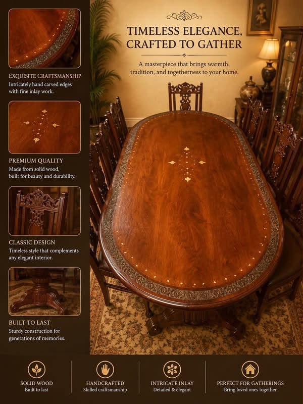 Indian Dining Set