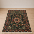 Isfahan Persian Rug – Handmade Iranian Classic Floral Carpet