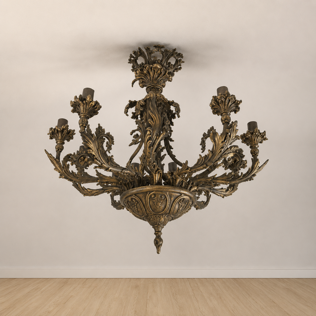 Classic Solid Brass Chandelier