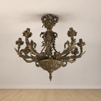 Classic Solid Brass Chandelier