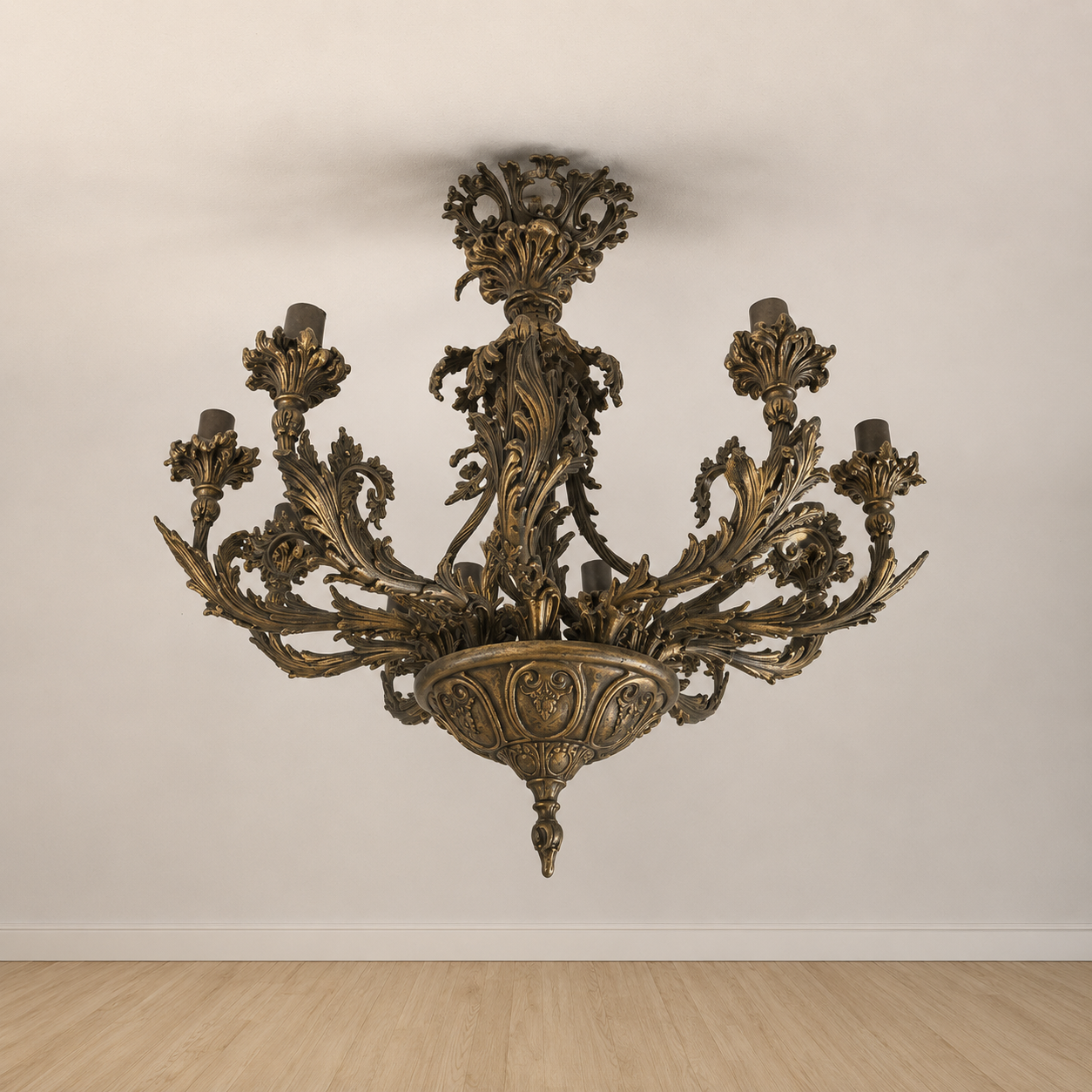 Classic Solid Brass Chandelier