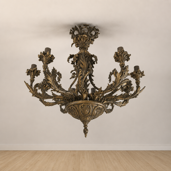 Classic Solid Brass Chandelier