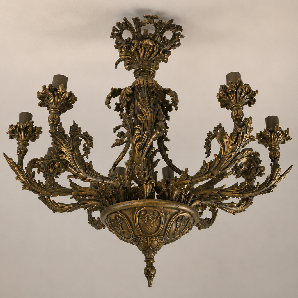 Classic Solid Brass Chandelier