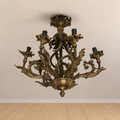 Classic Brass Chandelier