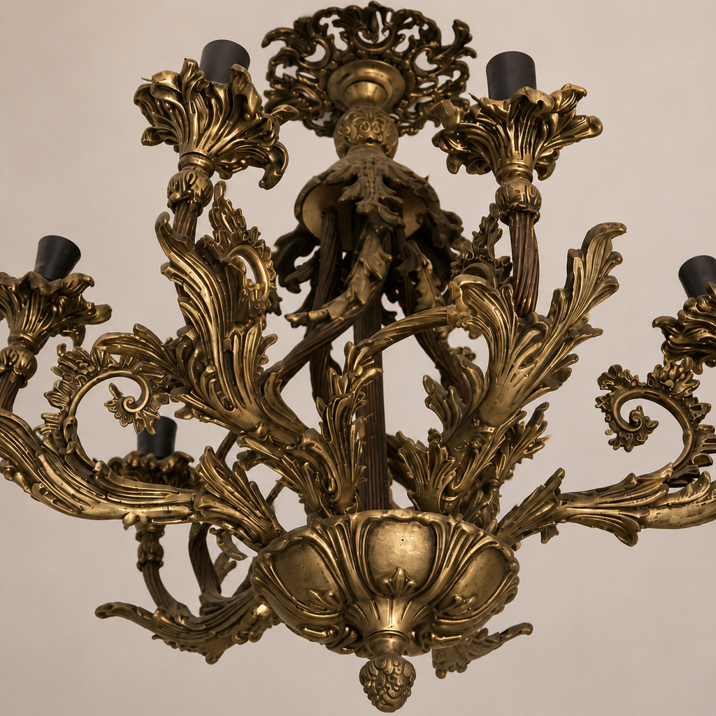 Classic Brass Chandelier