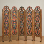 Decorative Wooden Folding Screen