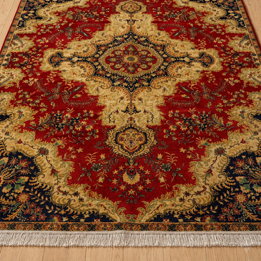 Handcrafted Afghan Wool Rug – Classic Oriental Luxury Carpet