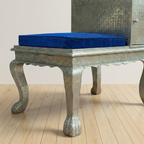 Vintage Storage Bench with Cushion