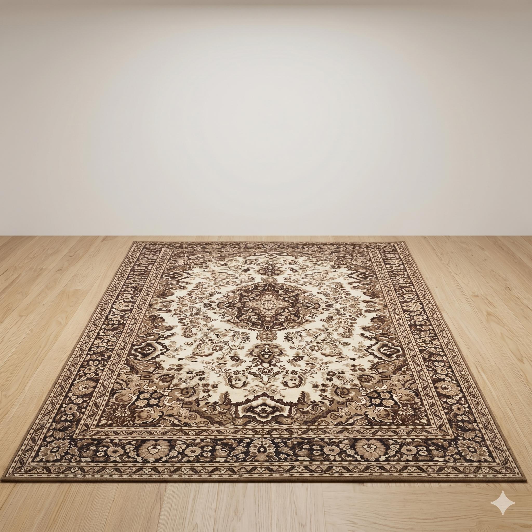 Handcrafted Afghan Wool Rug – Vintage Pattern Luxury Carpet