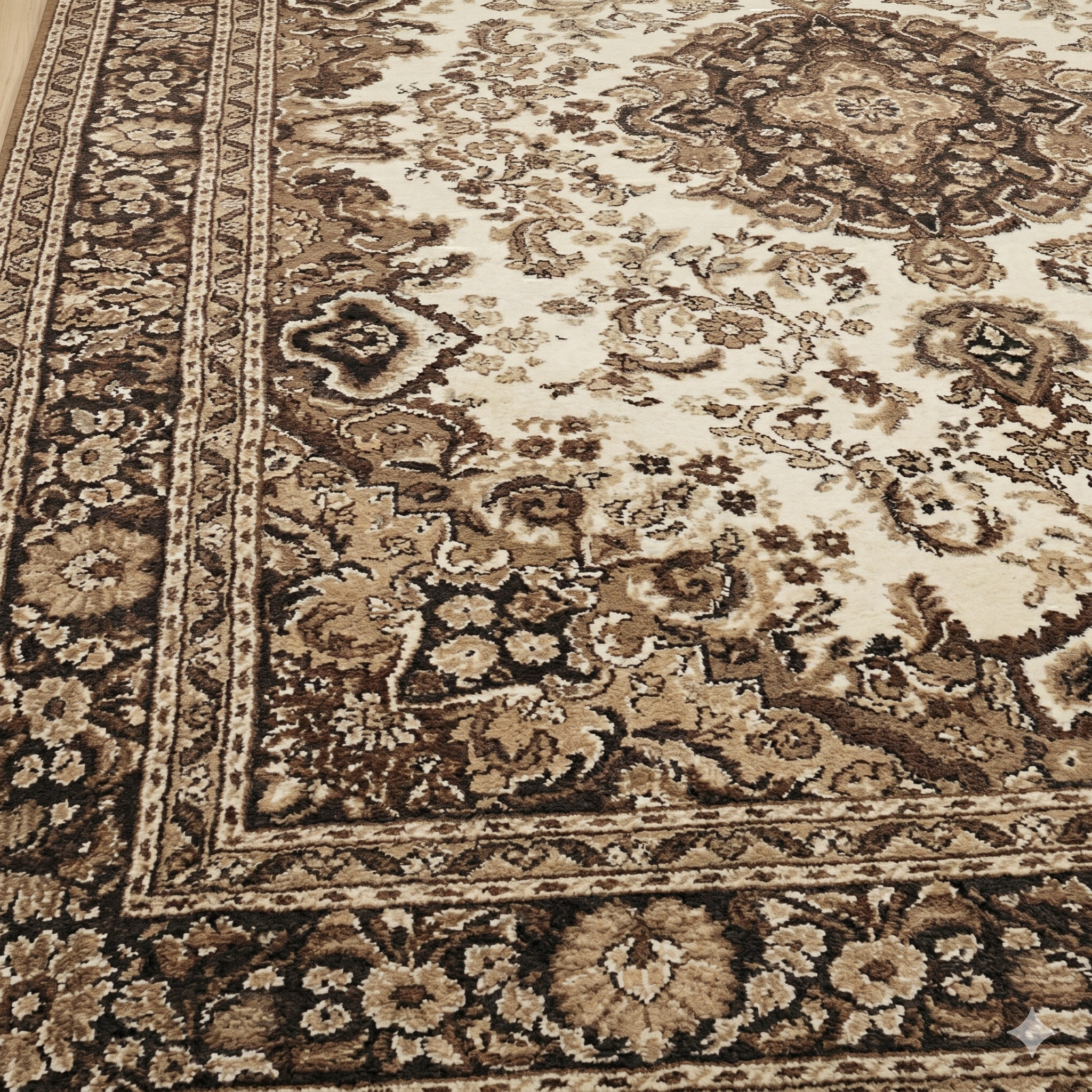 Handcrafted Afghan Wool Rug – Vintage Pattern Luxury Carpet
