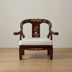 Rosewood Handmade Furniture Set 6pcs Mother of Pearl Inlay