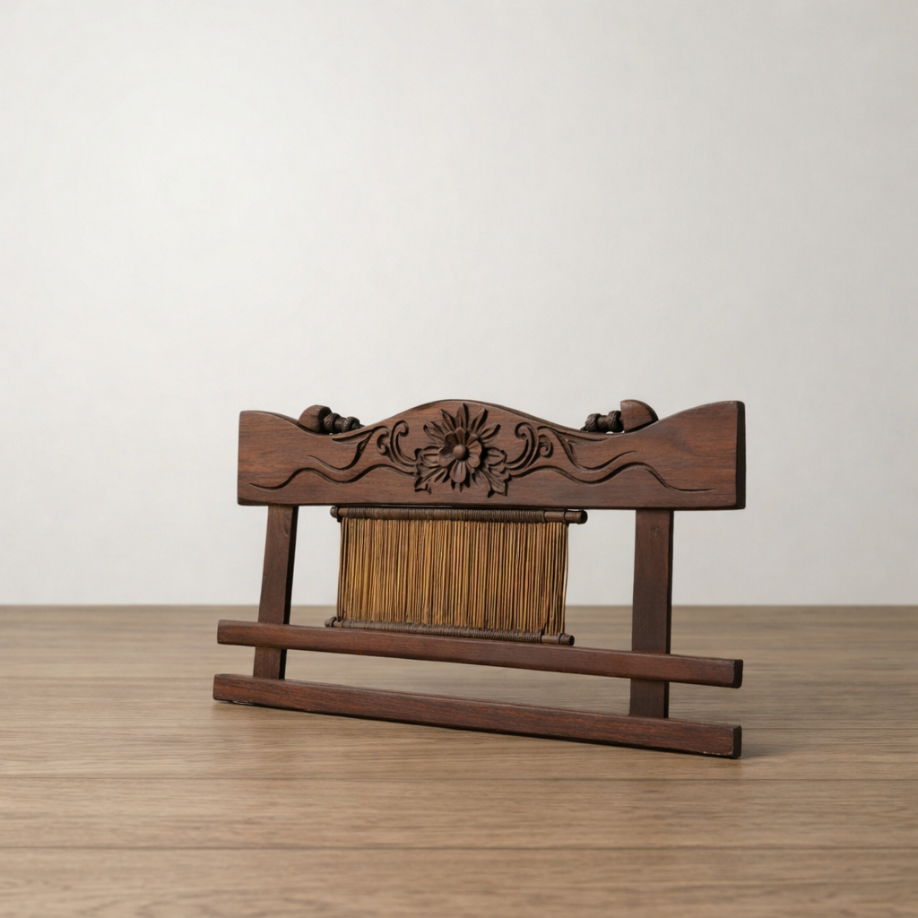 Handcarved Wooden Rack – Antique Design