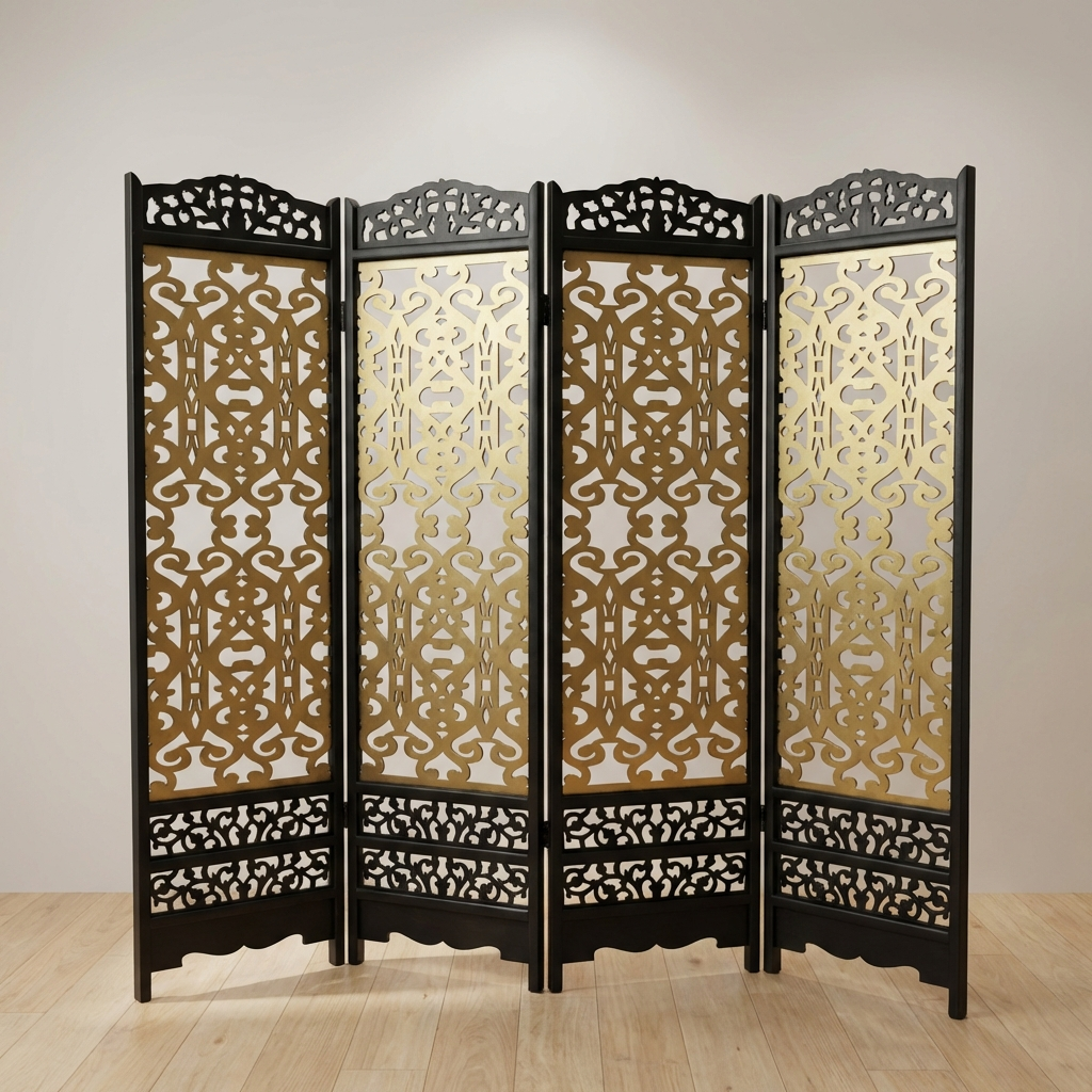 Decorative Folding Room Divider