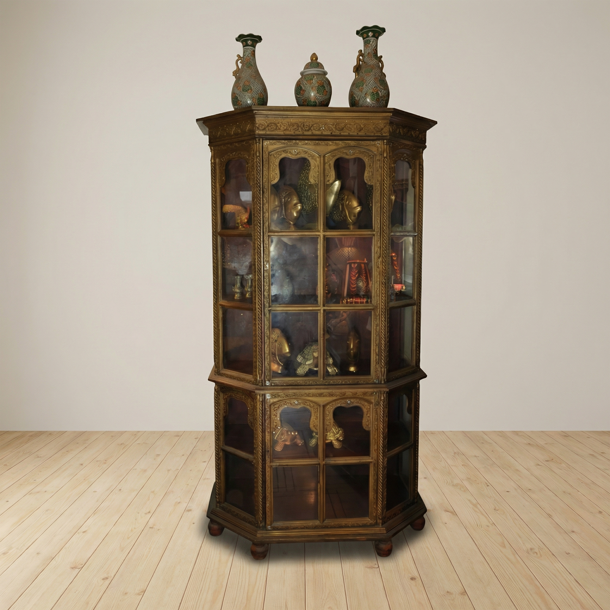 Wooden Display Cabinet