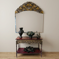 Carved Wooden Console Table